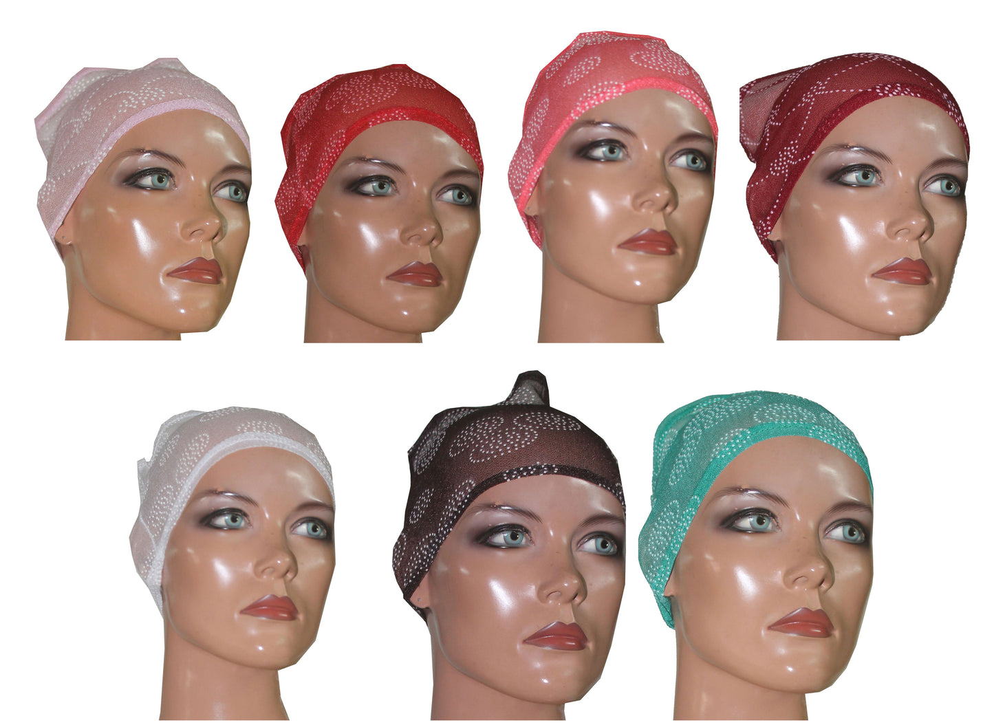 Elegant Headband Set – 10-Piece Multi-Color Collection