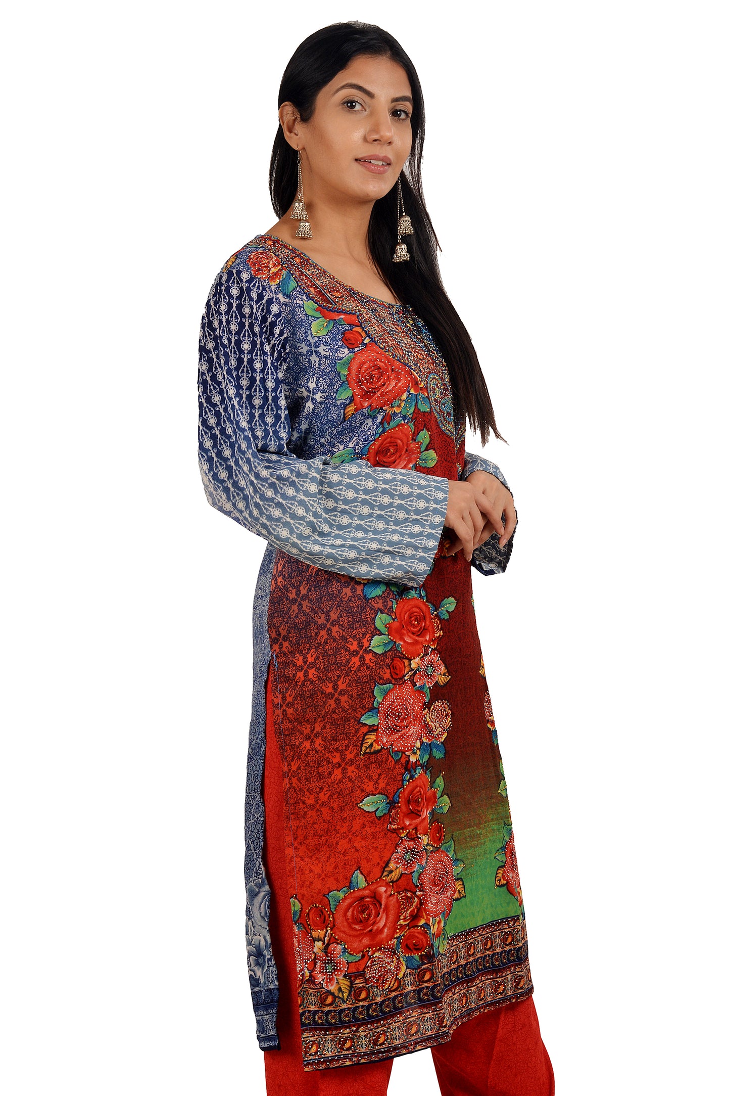 Printed salwar kameez dress Chest size 46 XL