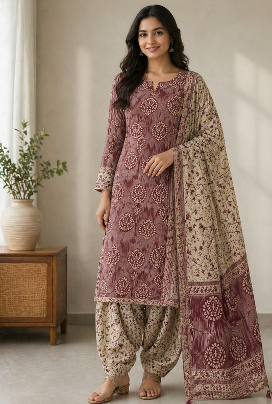 Cotton Salwar kameez dress chest size 44 XL
