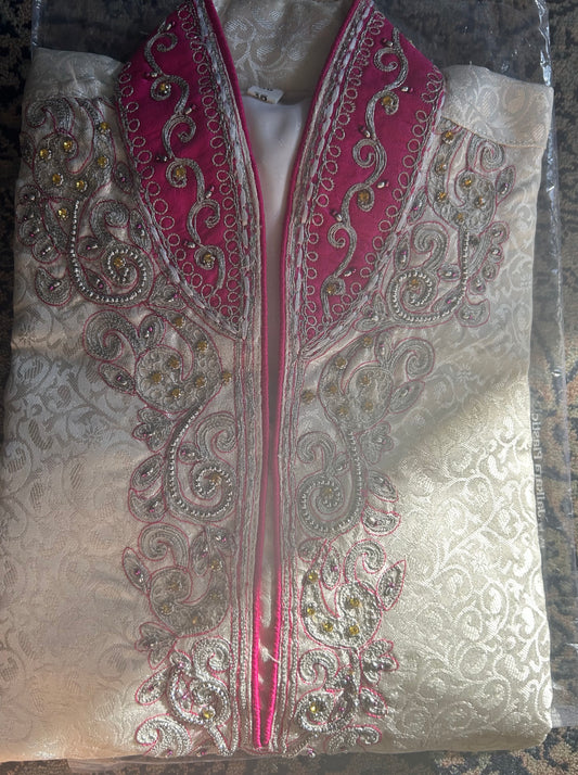 Men sherwani  Set Indian Wedding Party wear Bollywood  X Small