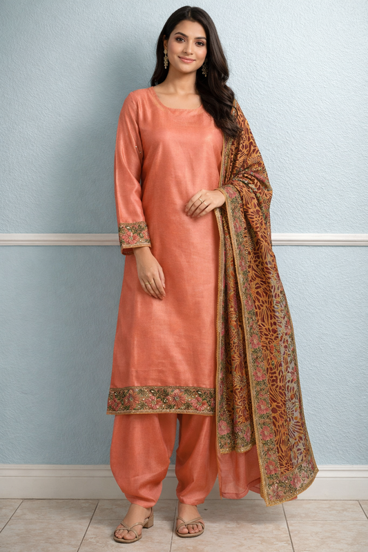 Plus Chest  size 50 Salwar kameez dress Indian Wedding party wear long sleeves