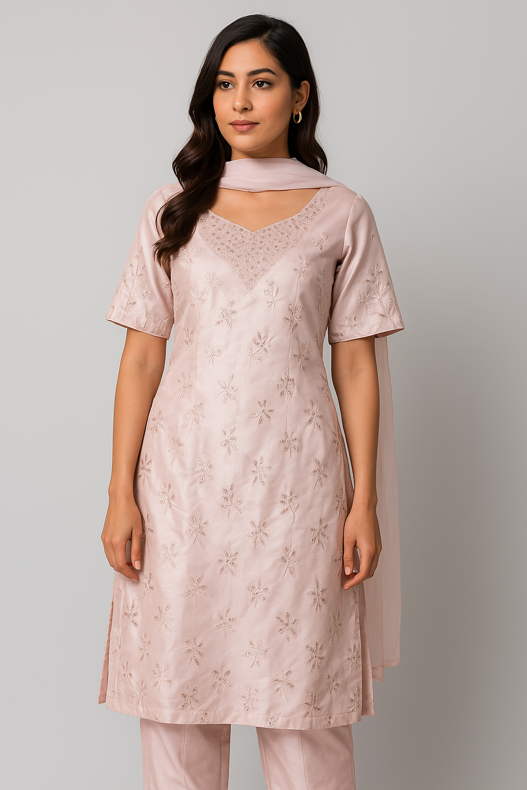 Pink Salwar kameez Dress  Chest size 40