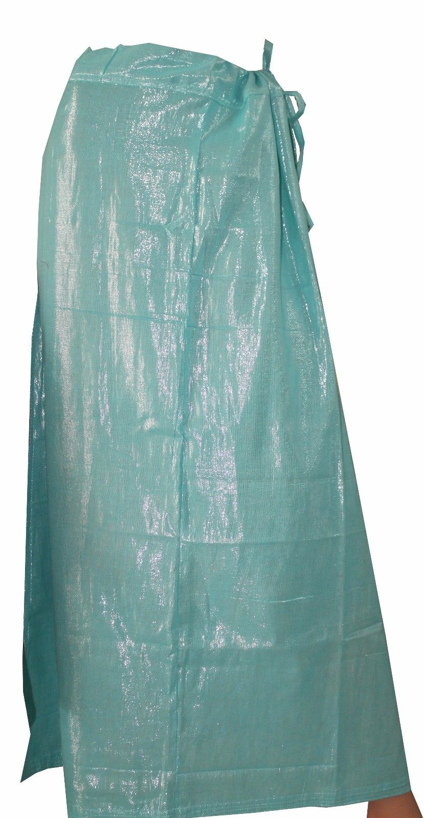 Elegant Shimmer Cotton Petticoat for Sarees and Lehengas – Adjustable Drawstring Waist